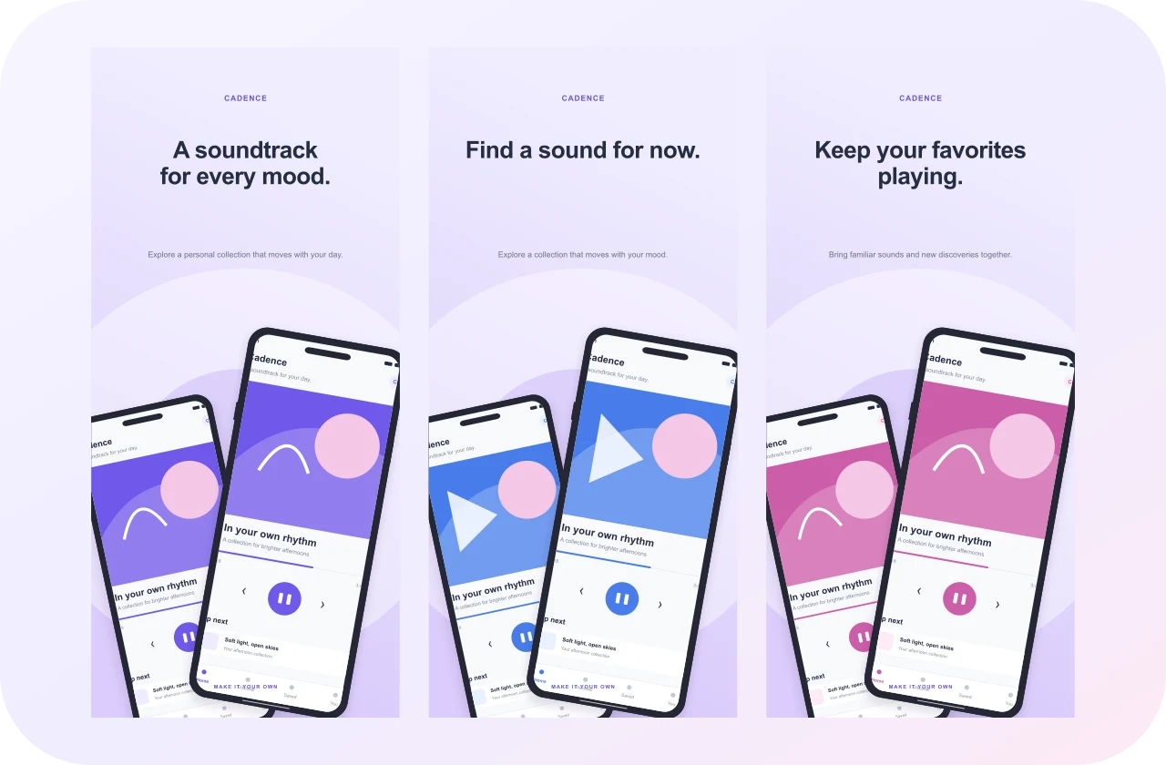 Cadence Sound, original Halo Gallery screenshot sequence